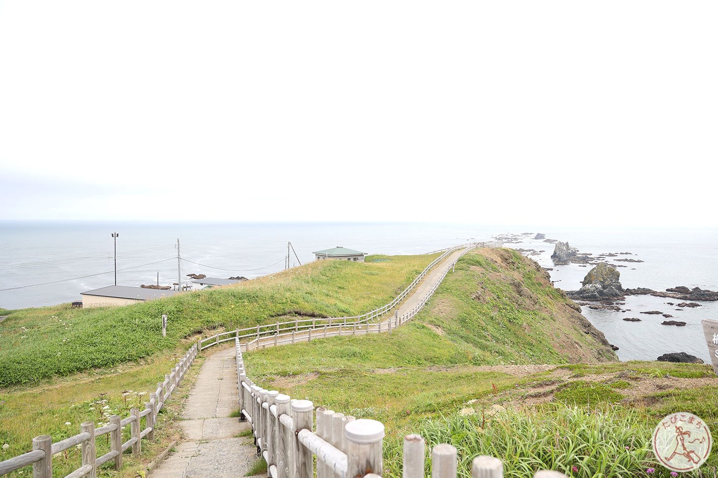 襟裳岬の突端