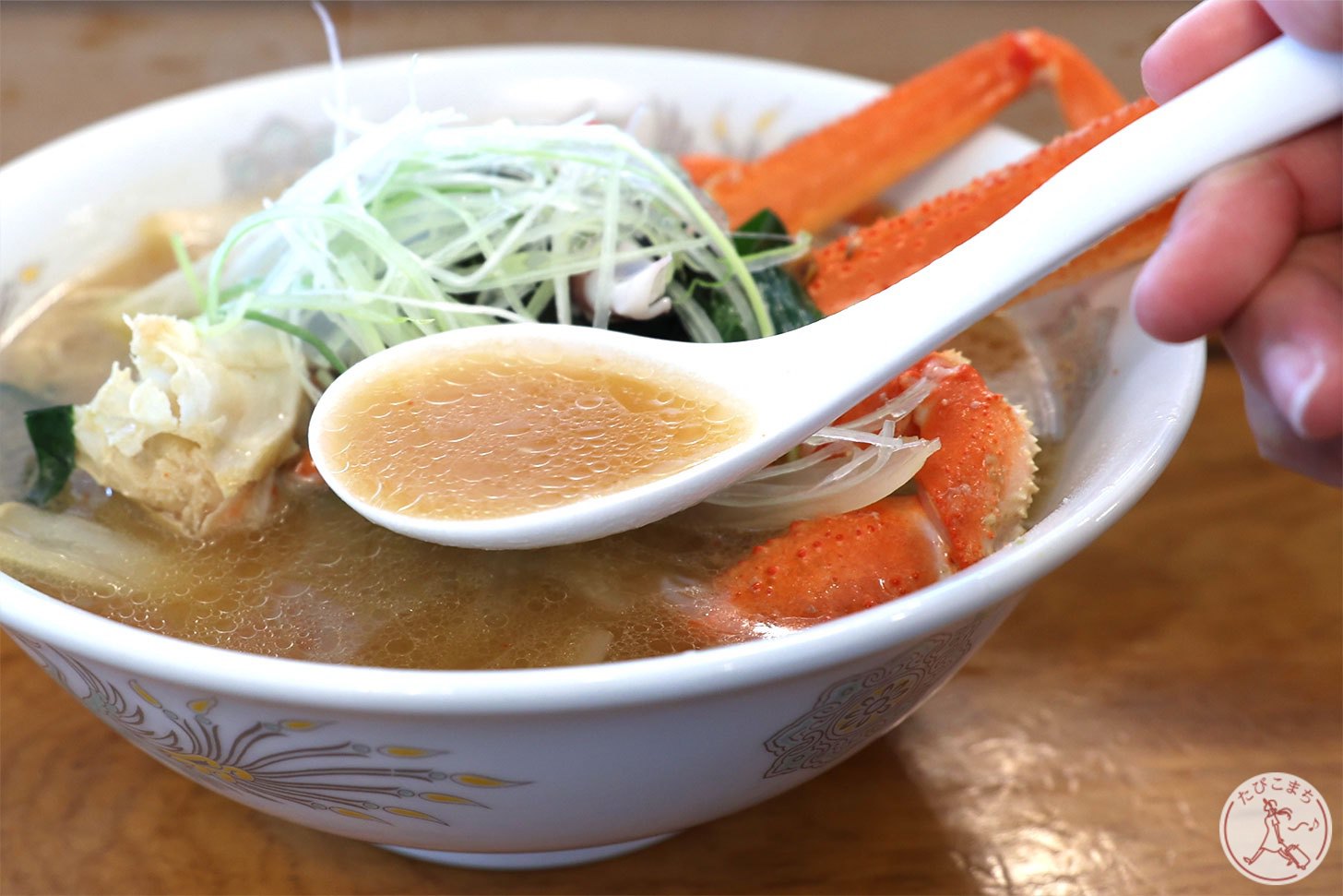 えりもラーメン 味噌スープ