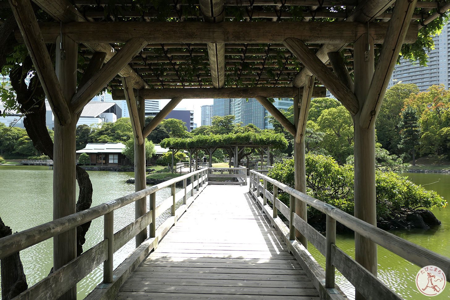 総槍造りの橋