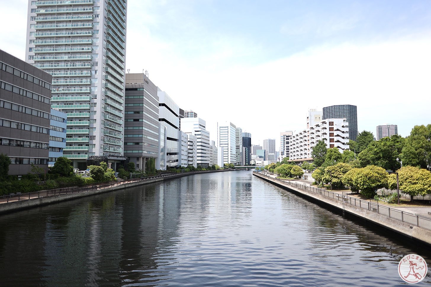 品川駅から天王洲アイルまでの風景