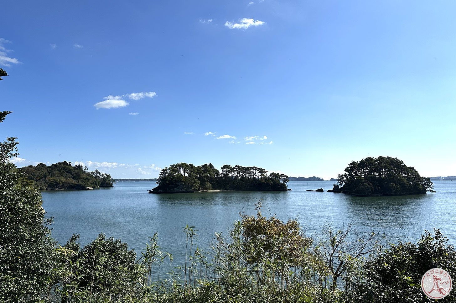 福浦島から見た松島湾