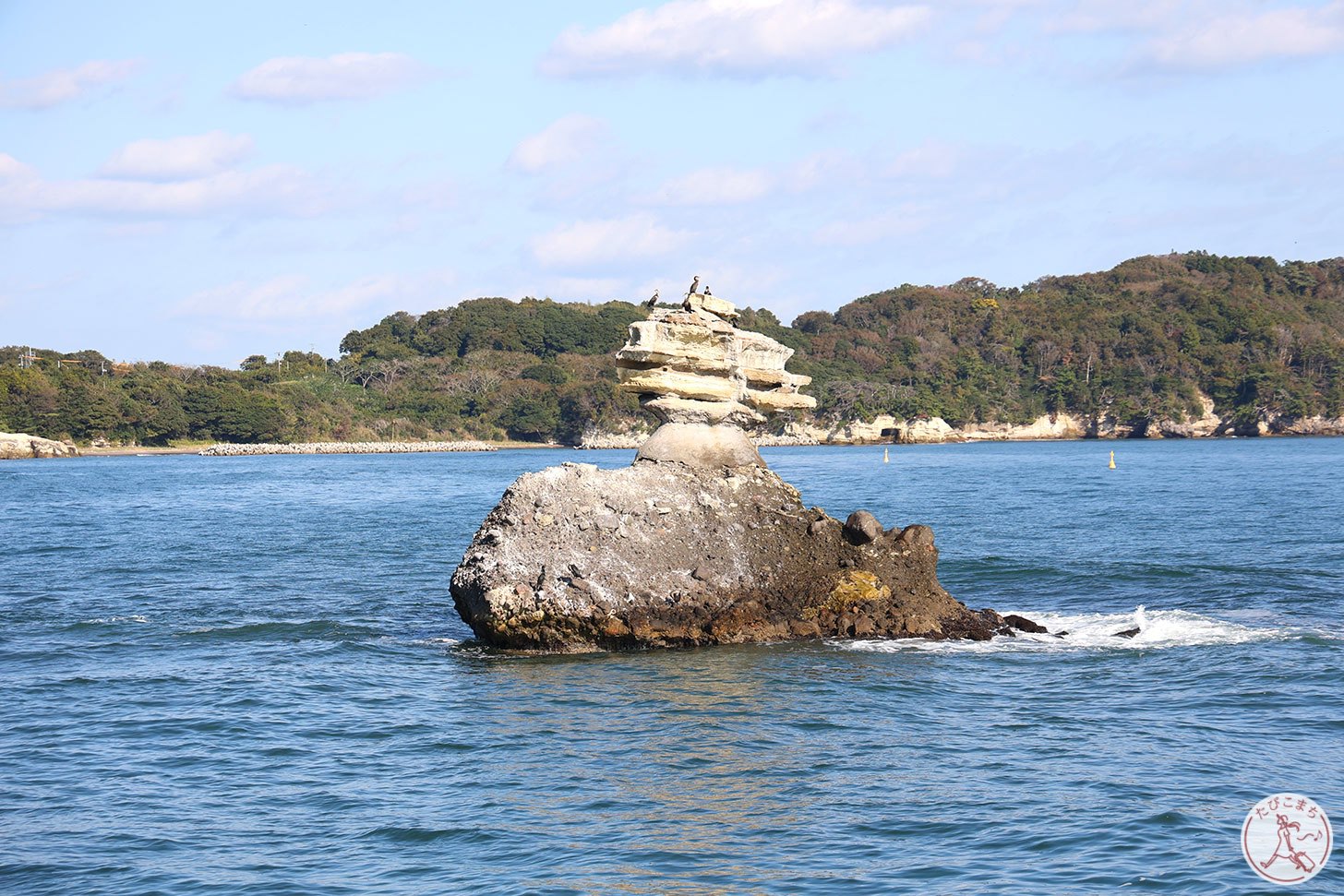 松島遊覧船から見た景色