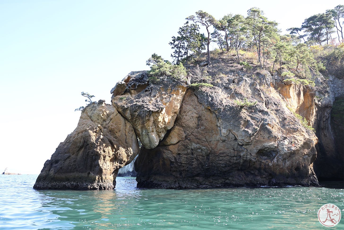 嵯峨渓の奇岩