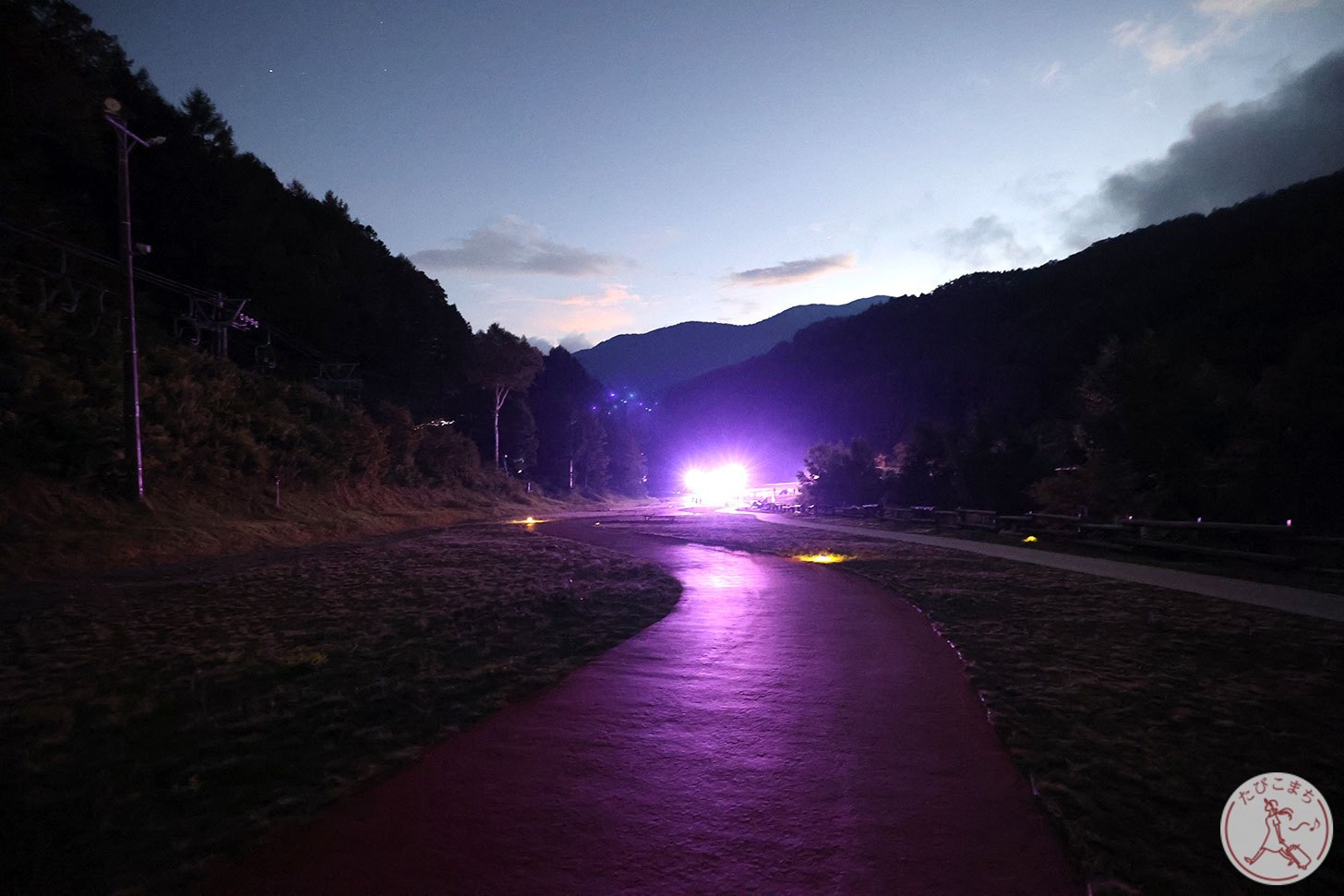 ヘブンスそのはら山頂の遊歩道