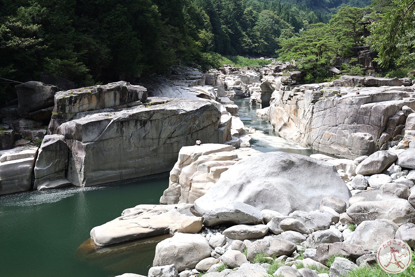 寝覚の床 奇岩・巨岩