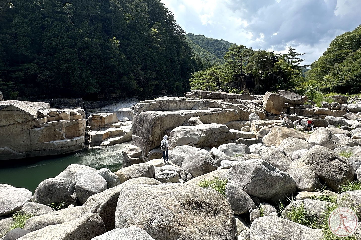 寝覚の床 奇岩・巨岩