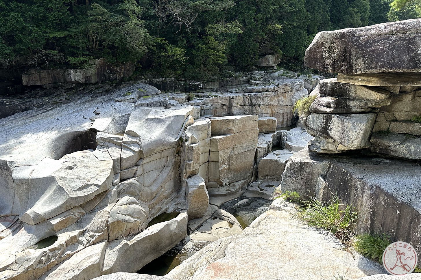 寝覚の床 奇岩・巨岩